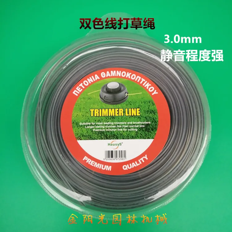 Газонокосилка игральная веревка квадратная круглая нейлоновая зубчатая