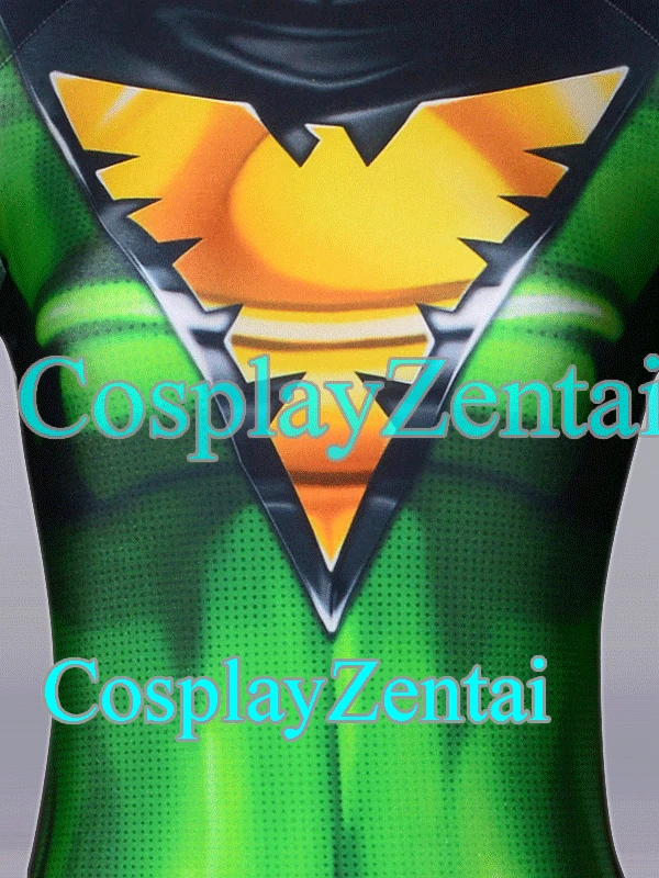 Женский/Детский костюм для косплея Phoenix Jean комбинезон из 3D спандекса Zentai|Костюмы
