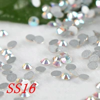 free shipping ss16 1440pcs crystal ab flat back non hotfix nail art rhinestones rhinestones appliques for wedding dress
