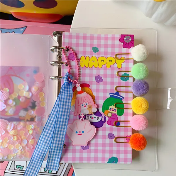 Новый дневник из искусственной кожи 1 шт. свободного листа милый для девочек