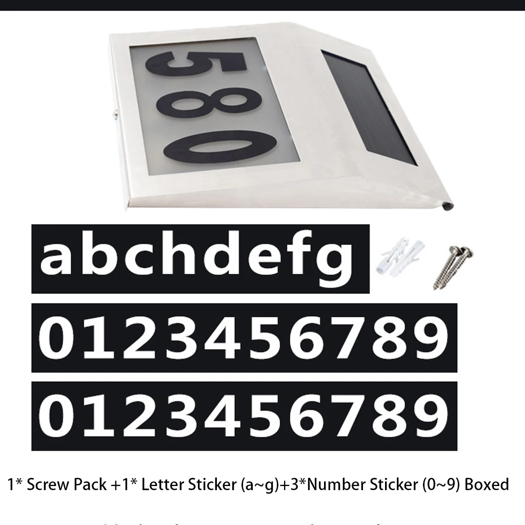 2 светодиодный настенный светильник из нержавеющей стали на солнечной