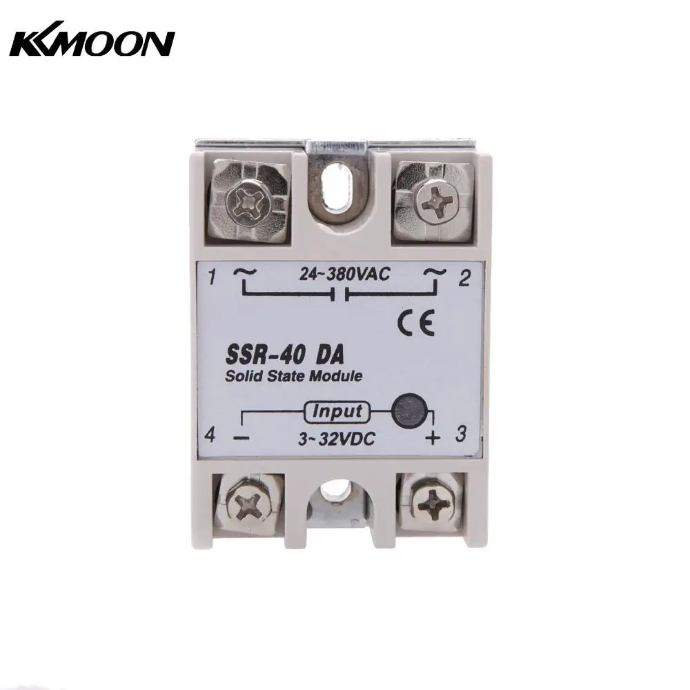 

Релейный модуль полупроводника 24 В-380 в 40 А для ПИД-регулятора температуры 3-32 В постоянного тока в переменный ток