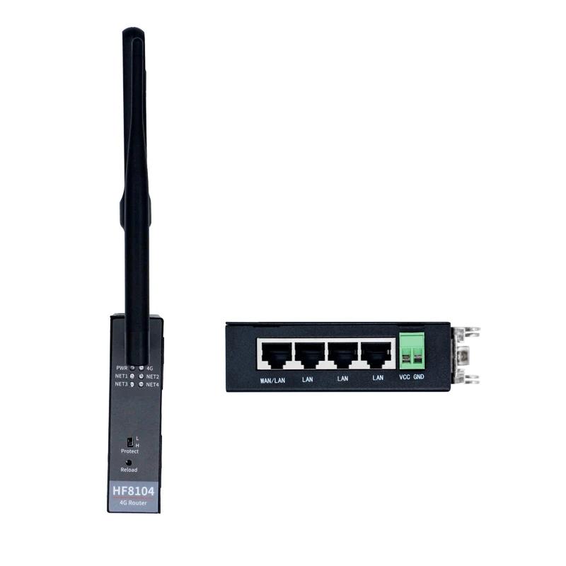 Высокая Летающая официальная HF8104 4G/3G/GPRS 4 порта RJ45 Linux система промышленный 4G