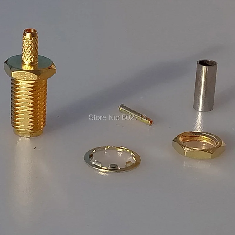 Коаксиальный кабель со штекером F и гнездом SMA RG316 15 см/50 см/100 см | Обустройство