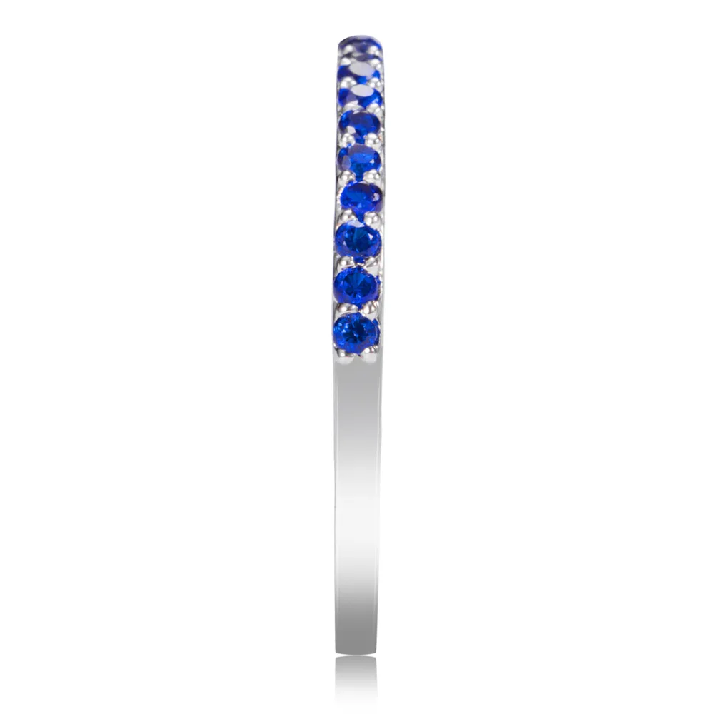 Ring Blue Zircon Fashion UN-sex Rings for Lovers Valentine's Day Gift | Украшения и аксессуары