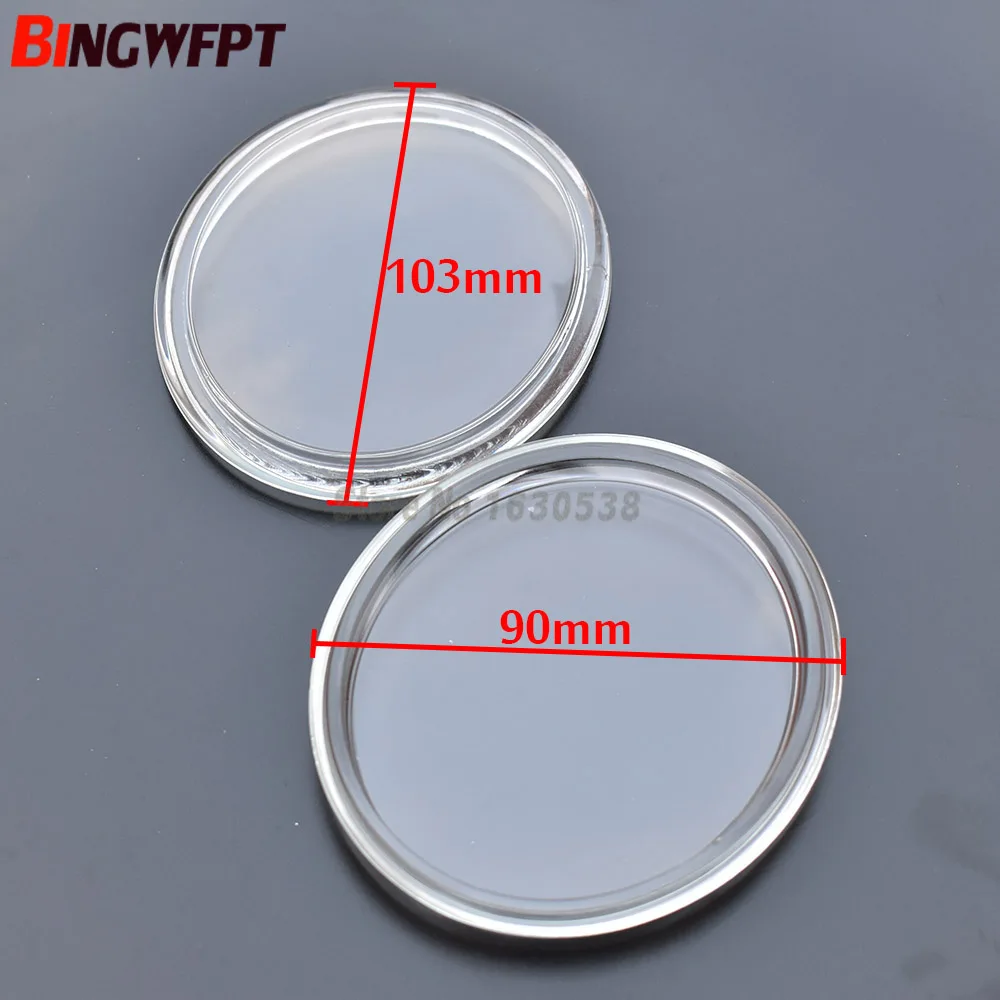 Овальные Противотуманные фары 2 шт./лот X 90 мм закаленное стекло для Nissan Altima Almera