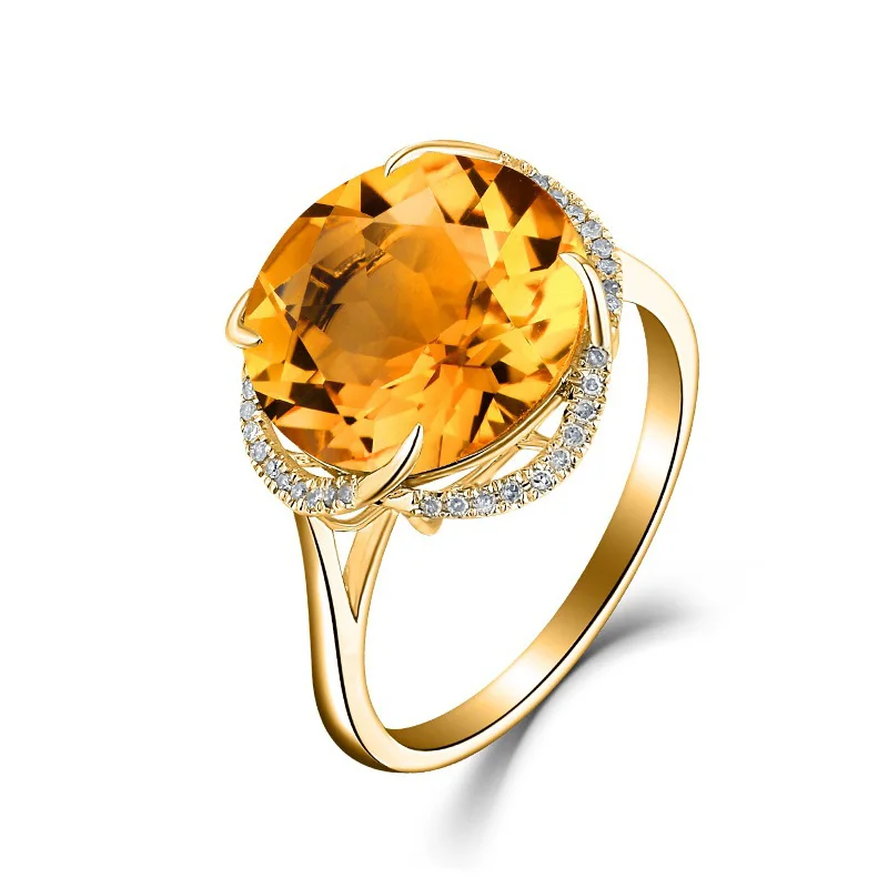 Bague Ringen 925 пробы серебряные кольца для женщин с круглым аквамариновым драгоценным камнем для женщин ювелирные украшения для помолвки