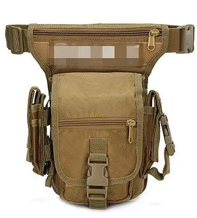 

Tactical Waist Bag Drop Leg Bags Fanny Camping Hiking Trekking Waist Pack Motorcycle Riding Military Equipment Belt Bag 800D