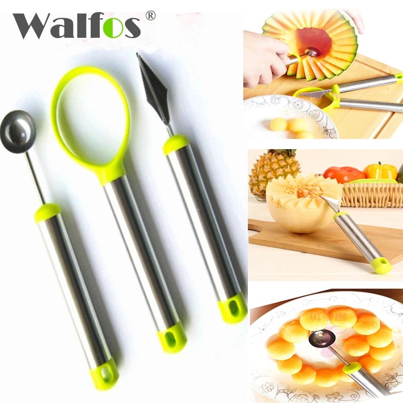 Kitnover овощные и фруктовые инструменты для резьбы из нержавеющей стали Дыня