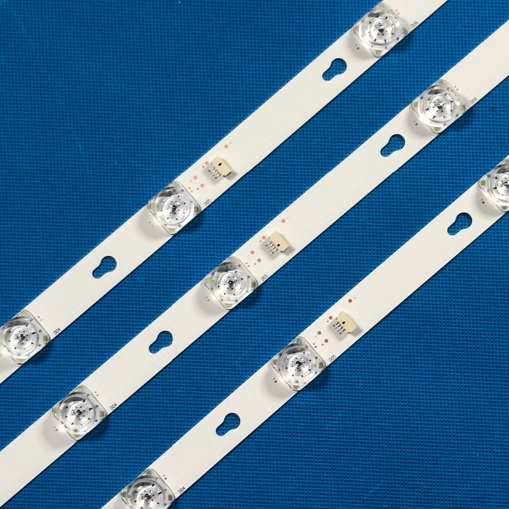 1 комплект = 3 шт. светодиодная подсветка для T C L L43E5800A UD OEM43LB06 LED3030F2.1 V1.2 DS 4C LB4308