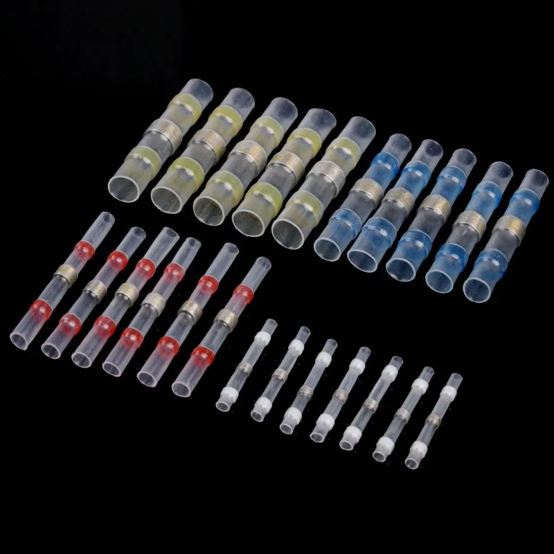 100 шт. термоусадочные трубки для соединения электрических проводов|Терминалы| |