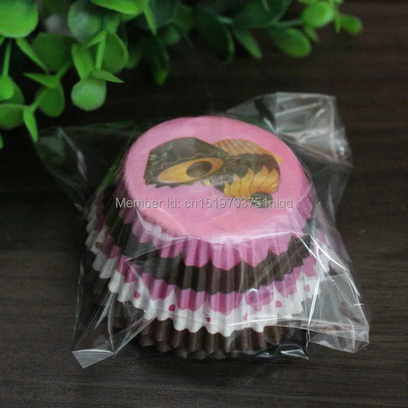 Оптовая продажа 50 шт. форма для порционной выпечки бумажная формочка формы