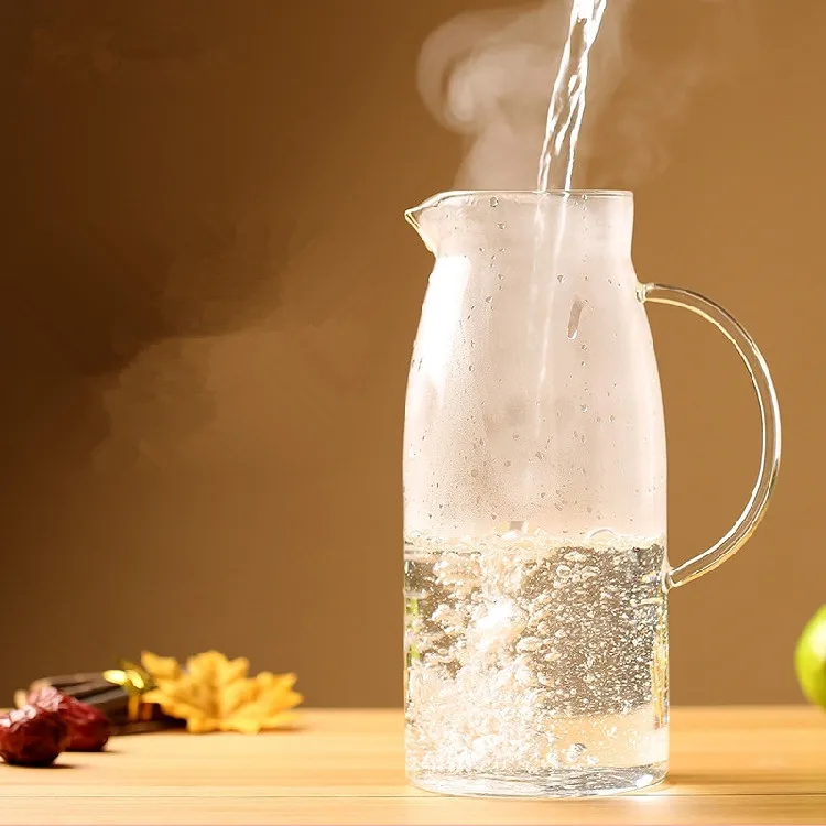 

Glass cold kettle set Sheng Liang kettle teapot heat-resistant high temperature explosion-proof large capacity bar pot