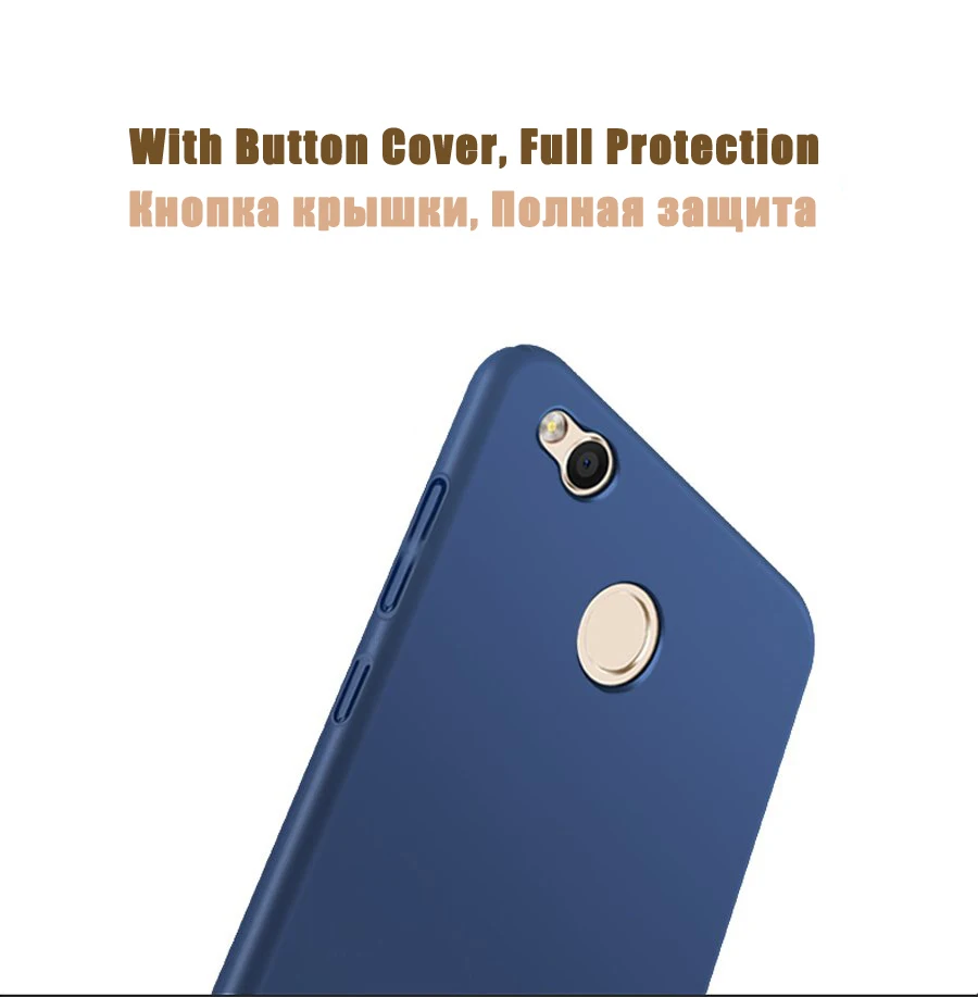 Тонкий чехол накладка SUltra из поликарбоната для Xiaomi Redmi 3S olid цветные Матовые чехлы