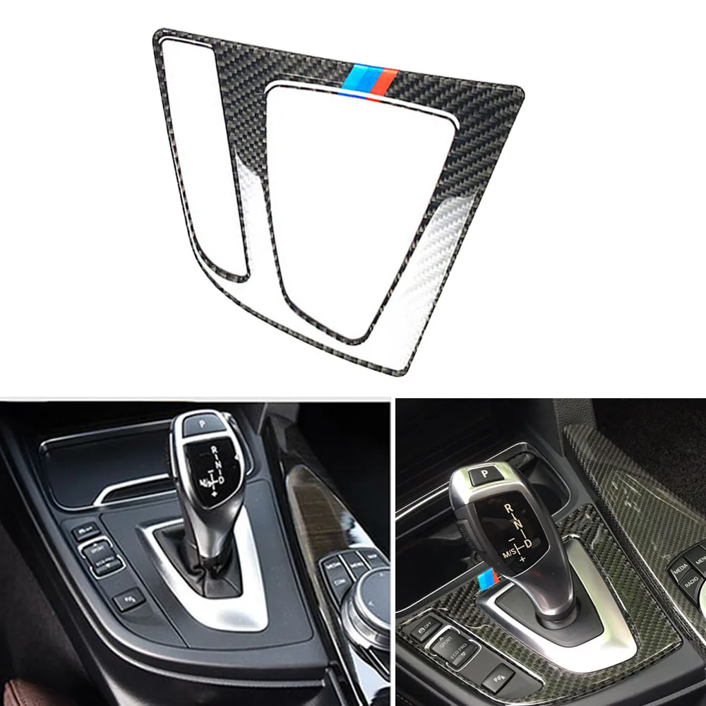 Наклейка для панели переключения передач из углеродного волокна BMW 4 3 серии F32 F30
