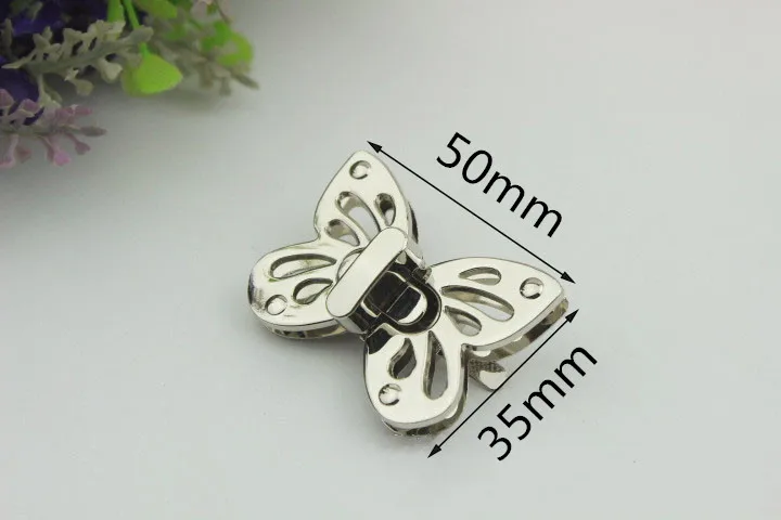 5Pcs new Women Bag Lock Mortise Metal Twist Turn Snap Buckles Clasps Closure DIY Hardware Accessories | Дом и сад