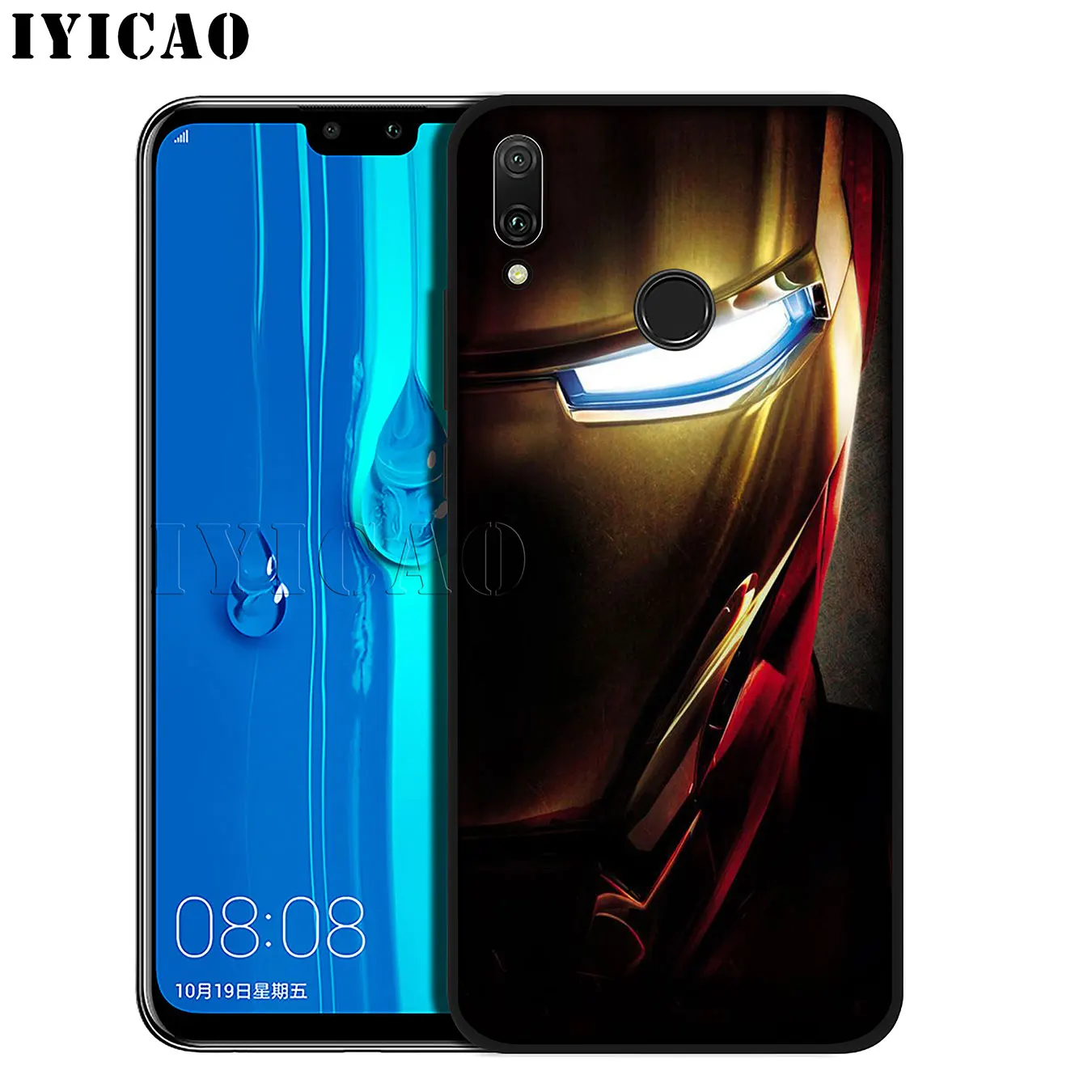 IYICAO Marvel Iron man Soft Silicone Phone Case for Huawei Mate 30 20 10 Pro Nova 5I 5T 5 4 4E 3i 3 2i Lite Smart |