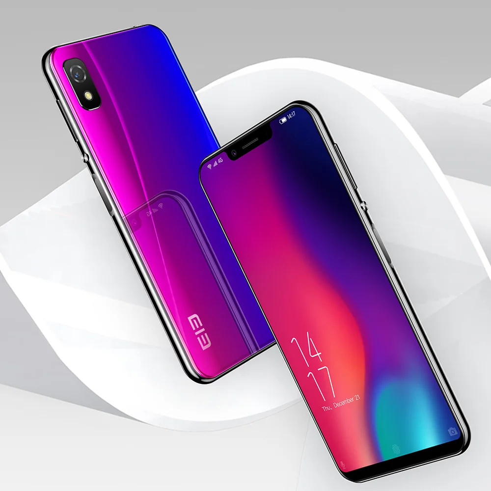 Мобильный телефон ELEPHONE A4 Pro, 4 ГБ, 64 ГБ, 3000 мА/ч, экран с зазубриной, 5,85 '', 4G, MT6763, Восьмиядерный, Android 8,1, камера 16 Мп+ 8 Мп, отпечаток пальца
