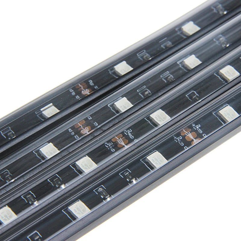90/120 см Автомобильная RGB Светодиодная лента 5050 SMD DC12V 6000K RGB Светодиодная лента под автомобильную трубу подсвечивающая днище Система неоновый светильник комплект Горячая Распродажа