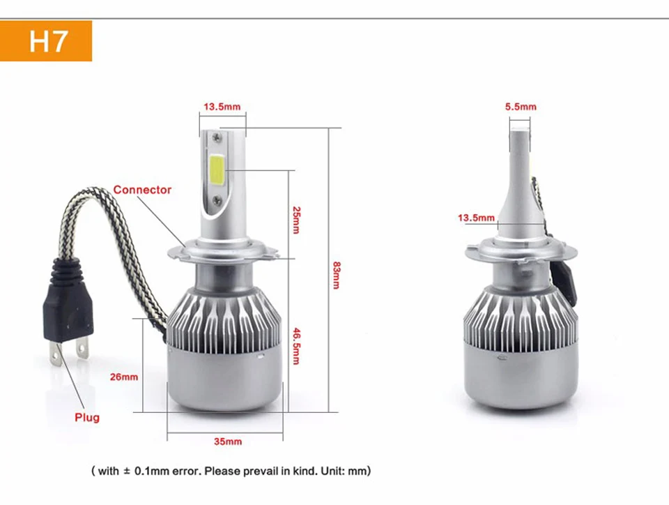 SPEVERT D1S/D3S D2S/D4S H7 H1 H8/H9/H1 H4/9003 COB светодиодный ампулы avant de voiture 110W 20000LM 6000K ампулы Авто 12v Автомобильные фары
