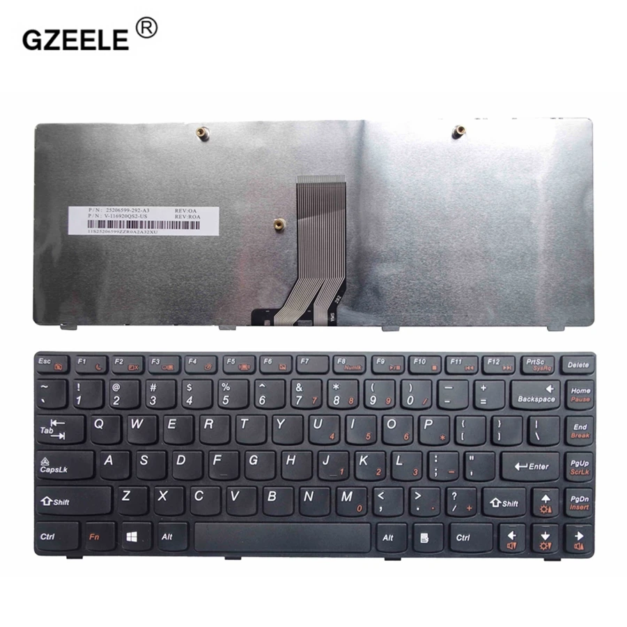 Клавиатура для ноутбука GZEELE US LENOVO B4310G B4302A B4450 G475AX G470 V470 B470 B490 G475 B475E V480C B480 M490 замена