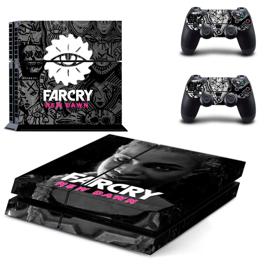 Farcry Far Cry новый рассвет PS4 переводная картинка наклейка для Sony PlayStation 4 консоли и 2
