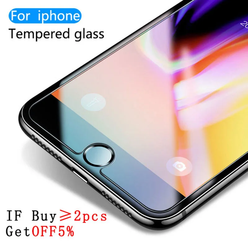 9H для iphone 6 стекло защитного стекла на s Защитное экрана 6S hd чехол | Мобильные