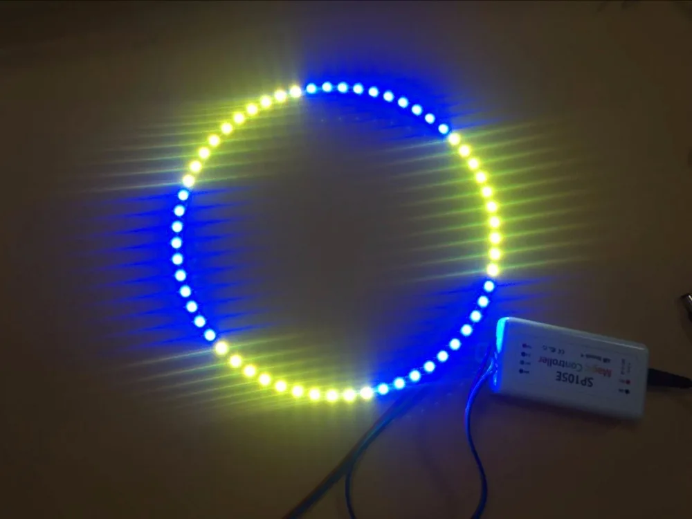 60eds SK6812-RGB адресное кольцо Вход постоянного тока 5 В Полноцветный RGB Круглый