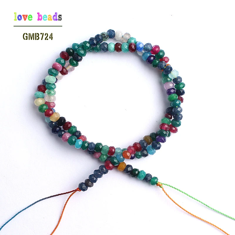 Бисер Rondelle из натурального кристалла 4 мм бисер для изготовления ювелирных