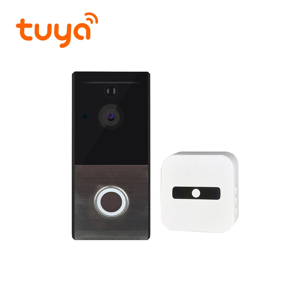 

Tuya Smart Home Remote Control Ring Alarm Monitoring Intercom Video Doorbell