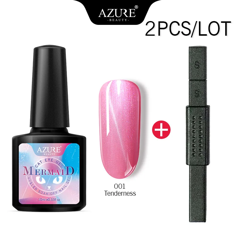 Azure beauty 2 шт./лот Гель лак с эффектом &quotкошачий глаз&quot Магнитная палочка комплект