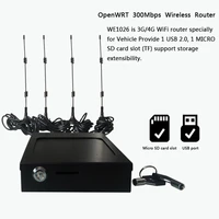 cioswi we1026 3g 4g modem router with sim card slot car wifi router for usb modem 300 mbps 2 4ghz wifi repeater 45dbi antennas