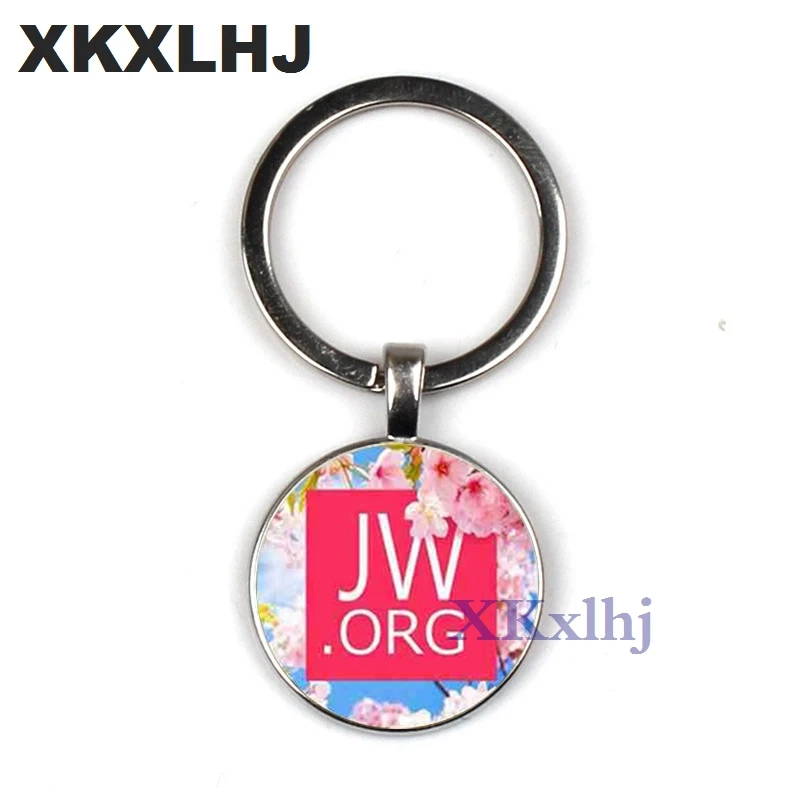 XKXLHJ JW. Org Charm брелок Романтичный цветок подвеска в стиле мстители стеклянный