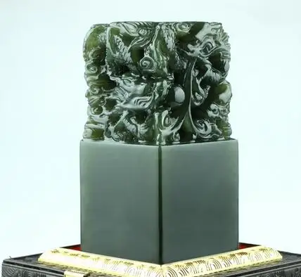 Jade Seal Wulong Opera бусины с гравировкой индийский Даньдун украшение из камня коллекция