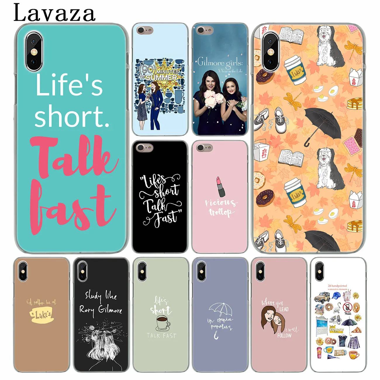 Жесткий чехол для телефона Lavaza Gilmore Girls iPhone XR XS X 11 Pro Max 10 7 8 6 6S 5 9 SE 4 | Мобильные