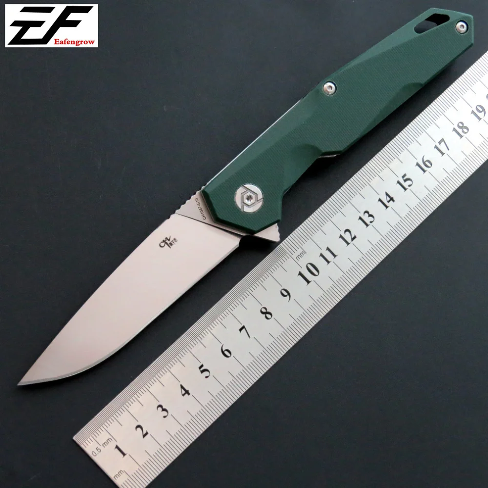 Новое поступление CH1047 G10 складной нож D2 лезвие шариковый подшипник стальная