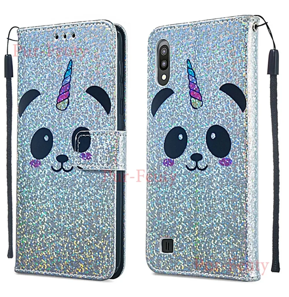 Для Etui samsung Galaxy A10 10A A105FD A105F/DS кожаный бумажник панда флип чехлы для Galaxy A 10 SM-A105FD SM-A105F/DS