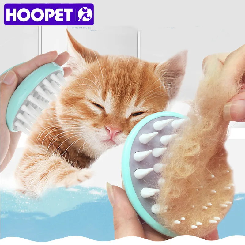 HOOPET удобные pet Кисточки Уход за лошадьми собака, кошка, щенок Ручная стирка cheaning Для ванной Кисточки гребень собака массаж душ