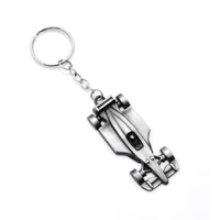 new fashion trinkets top quality zinc alloy f1 racing car keyring mens gifts jewelry keychain key holder