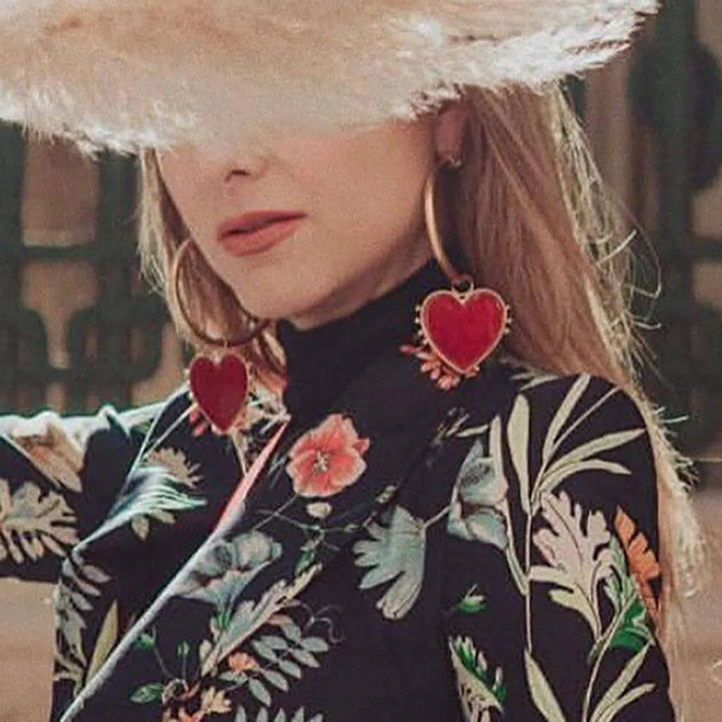 OTOKY 2019 новые модные дизайнерские Роскошные крупные металлические большие серьги