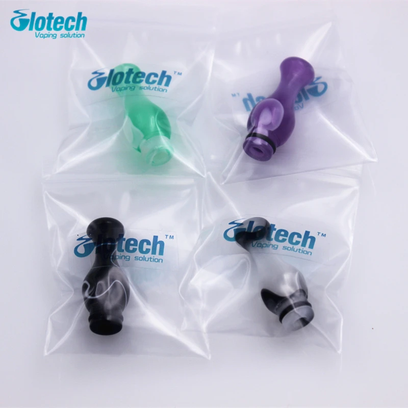 Электронная сигарета Glotech 510 с капельным наконечником акриловые капельные