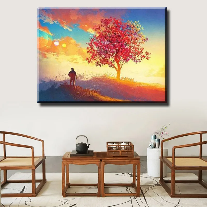 Needlework Home Decor Full Square&ampRound Creative Diamond Embroidery Landscape Tree 5D Diy Painting Cross Stitch Mosaic | Дом и сад