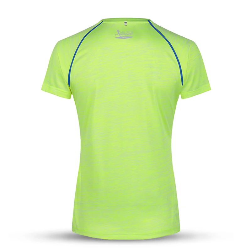 Женские летние футболки для бега KELME с коротким рукавом быстросохнущая