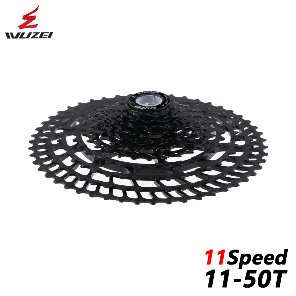 WUZEI MTB 11 скоростей 11-50T 11-52T кассета 365g Сверхлегкий велосипед свободного хода 11t Запчасти для велосипеда горный для Shimano M9000 M8000