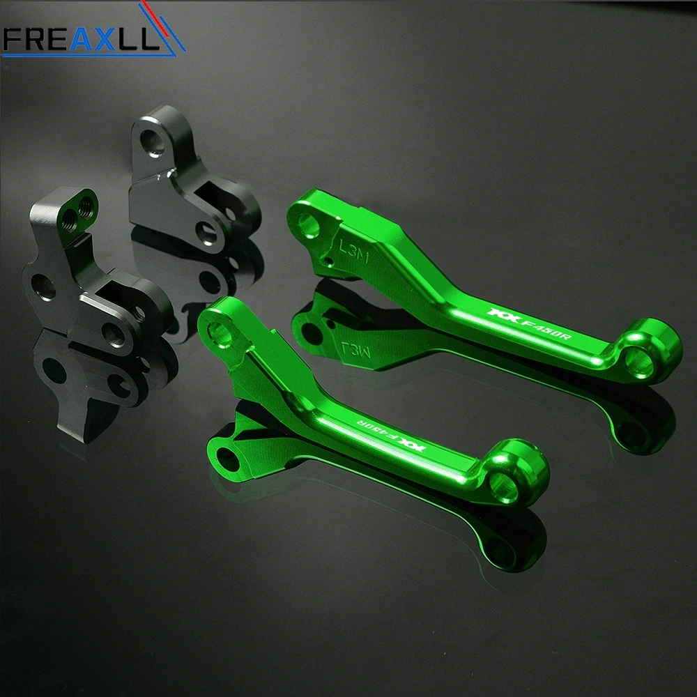 Для Kawasaki ATV KXF450R KXF 450R 450 R 2008 2015 мотокросса Pit Мотоцикл CNC Pivot Dirt Bike тормоза сцепления