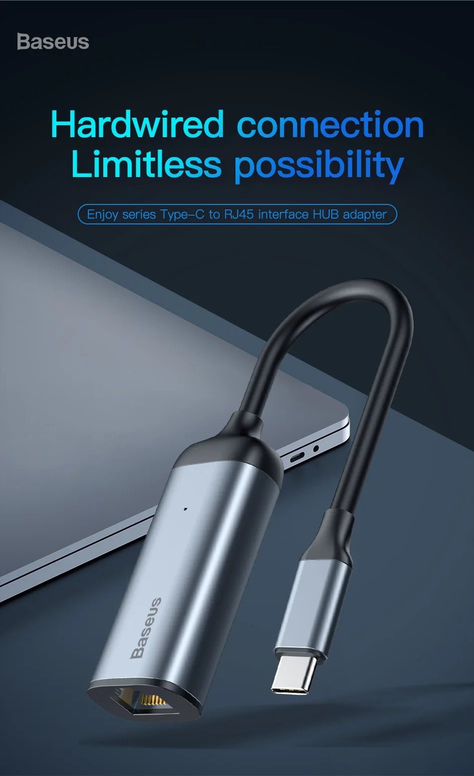 Baseus USB C концентратор Тип C концентратор HDMI Ethernet мульти USB 3,0 Порты и разъёмы Thunderbolt 3 2 Мощность адаптер для MacBook Pro Air док-станция для USB-C концентратор