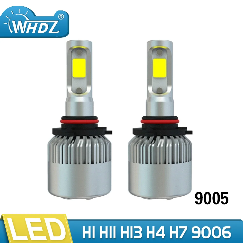 

DC 9-32V T2 36W 8000LM H4 H7 H13 H11 H1 H3 9004 9007 9012 9005 9006 Car LED Headlights Bulb Fog light with COB LED Headlight