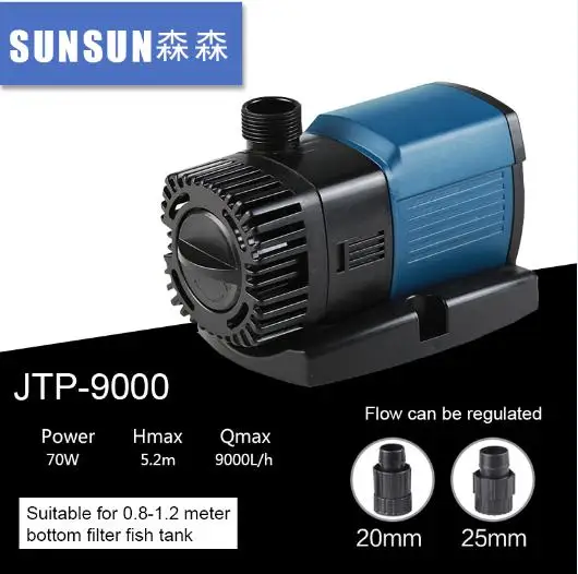 SUNSUN JTP2000 JTP2500 JTP3000 JTP4000 JTP5000 JTP6000 JTP7000 JTP8000 JTP9000 JTP10000 JTP12000 JTP14000 JTP16000 JTP-16000 - Цвет: JTP-9000
