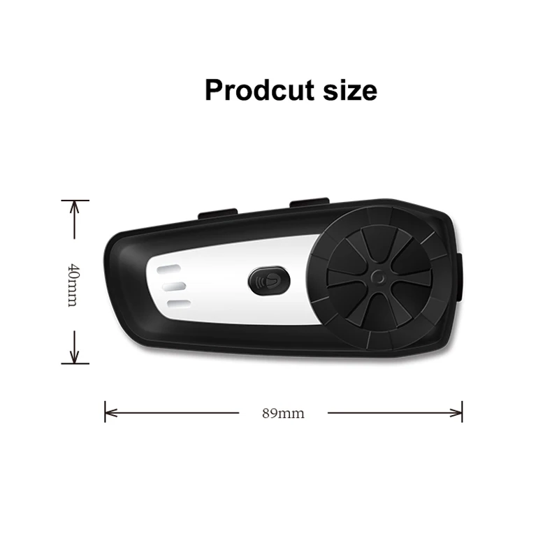 2 шт. Bluetooth гарнитура для мотоциклетного шлема|Наушники и гарнитуры| |