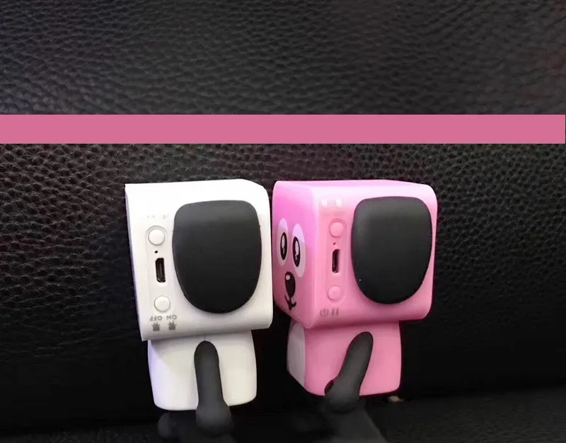 Милый портативный умный робот для танцев беспроводной Bluetooth динамик музыкальный